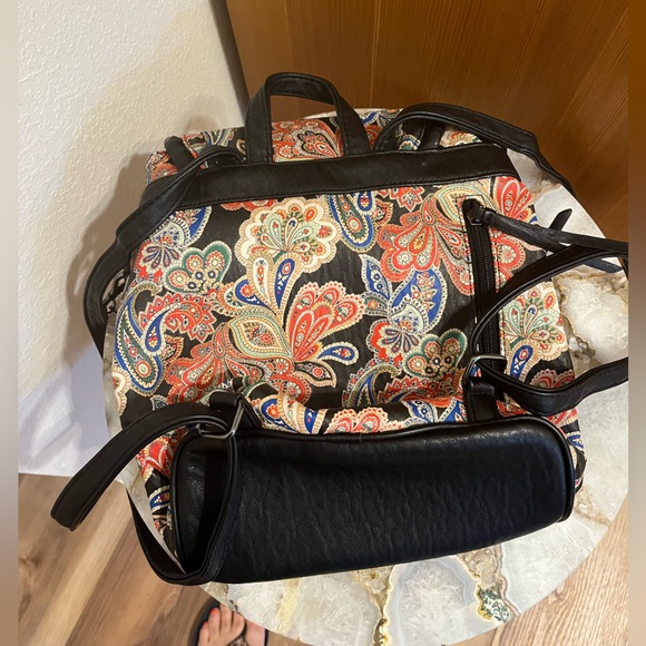 Jessica Simpson Leather Backpack - Picture 3 of 8